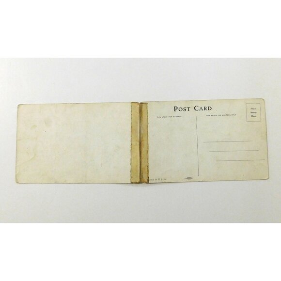 Budweiser Clydesdale Postcard Anheuser-Busch Fold-Out Vintage USA - Picture 5 of 5